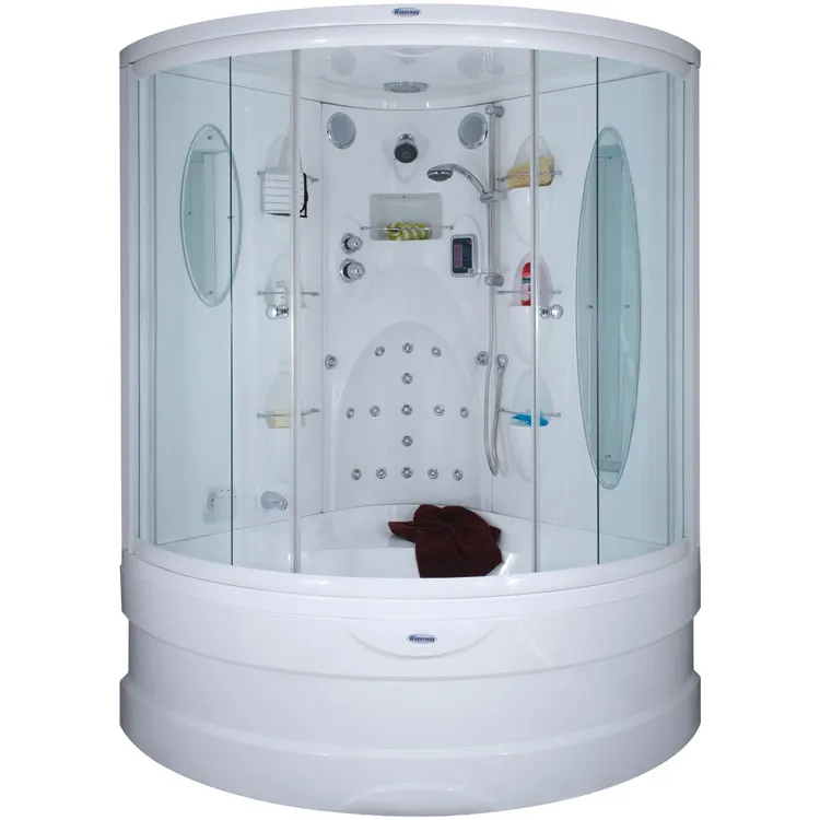 CALIFORNIA Oval Kompakt Duşakabin - 135x135 h:215