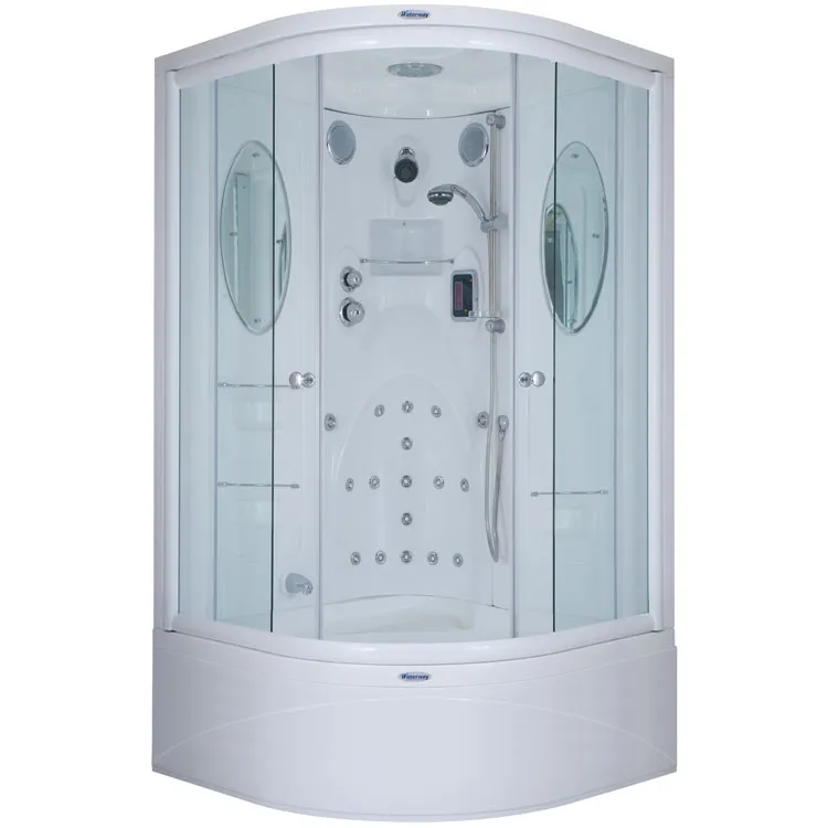 CANCUN Oval Kompakt Duşakabin - 110x110 h:215