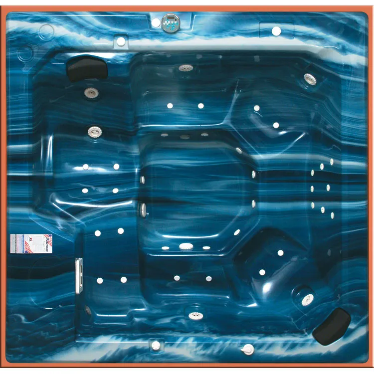 ATLANTIC BEYAZ (6 kişilik SPA Masaj Havuzu) - 221x214 h:79