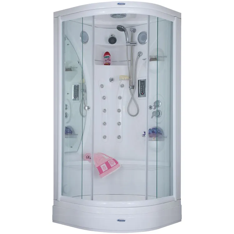 OHIO Oval Kompakt Duşakabin - 90x90 h:215