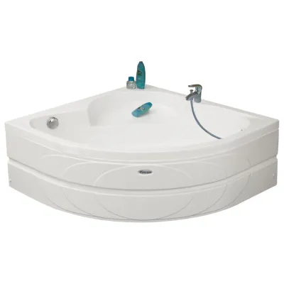 LORAIN Oturmalı Mini Oval Küvet - 120x120 h:43