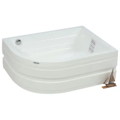 MIRAMAR Yarı Oval Mini Küvet - 120x90 h:43