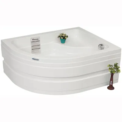 SAN FRANCISCO Oturmalı Mini Yarı Oval Küvet - 110x80 h:43