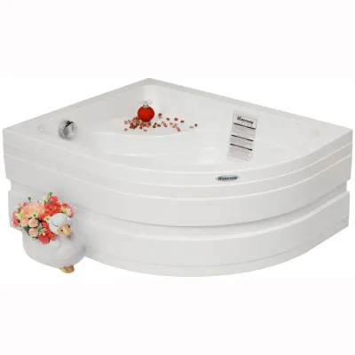 MIAMI Oturmalı Mini Yarı Oval Küvet - 110x80 h:43