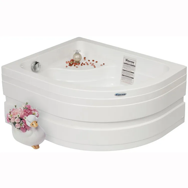 CAPRI Oturmalı Mini Yarı Oval Küvet - 100x80 h:43