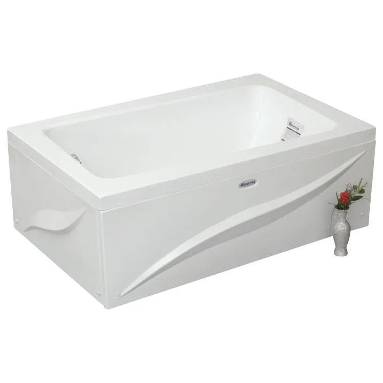 NEBRASKA Mini Dikdörtgen Küvet - 120x80 h:43