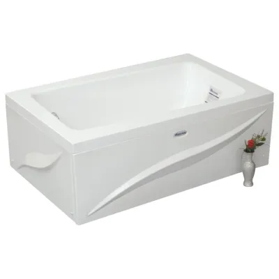 NEBRASKA Mini Dikdörtgen Küvet - 120x80 h:43