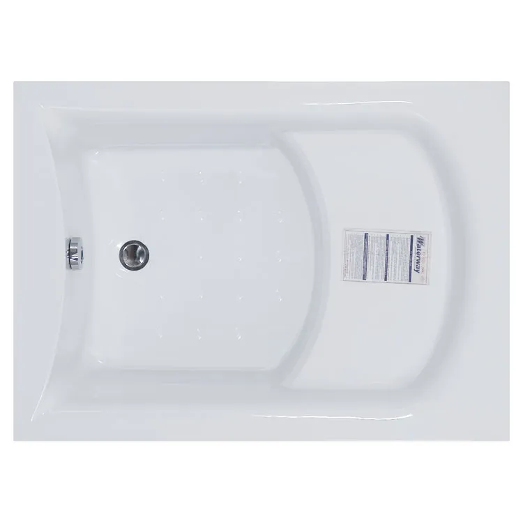 SIOUX Oturmalı Mini Dikdörtgen Küvet - 110x80 h:43