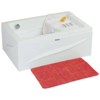 BELLE Oturmalı Mini Dikdörtgen Küvet - 110x70 h:43