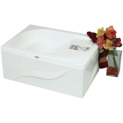 BAYTOWN Oturmalı Mini Dikdörtgen Küvet - 105x70 h:43