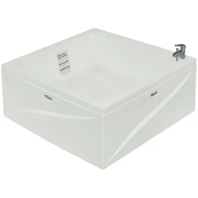 TORONTO Mini Kare Küvet - 100x100 h:43