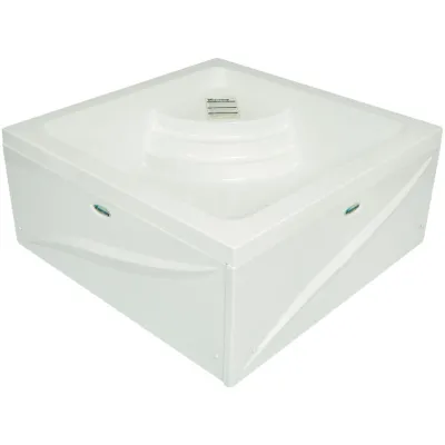 ELMIRA Oturmalı Mini Kare Küvet - 100x100 h:43