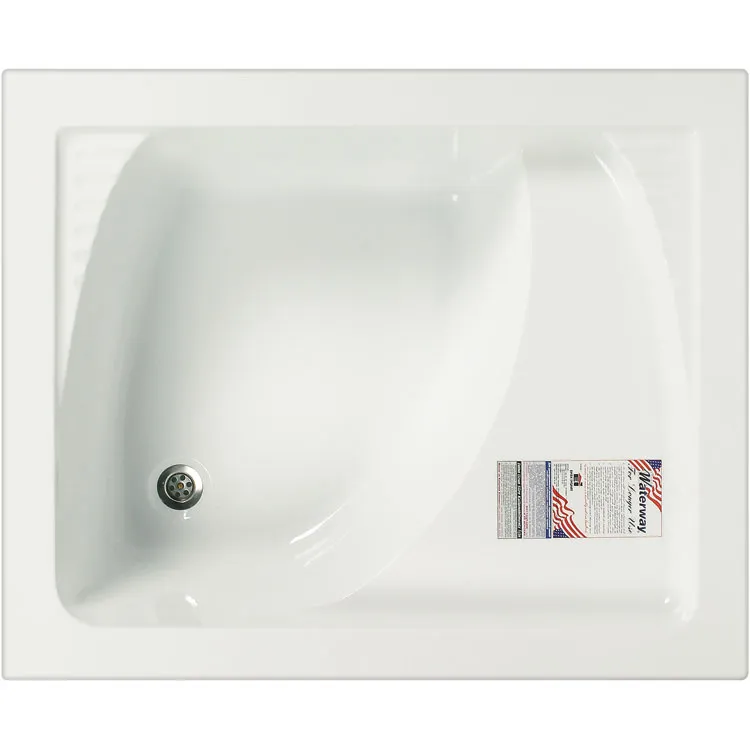 TULSA Oturmalı Mini Dikdörtgen Küvet - 100x80 h:43