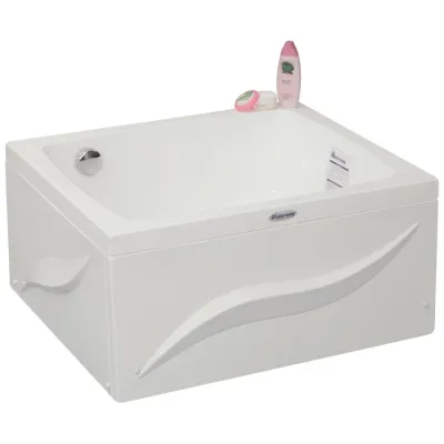 SUNRISE Mini Dikdörtgen Küvet - 90x80 h:43